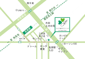 ジョウ歯科クリニック交通アクセス